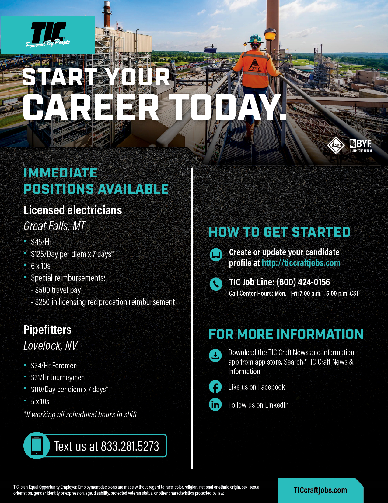 Industrial Projects Construction Job Board